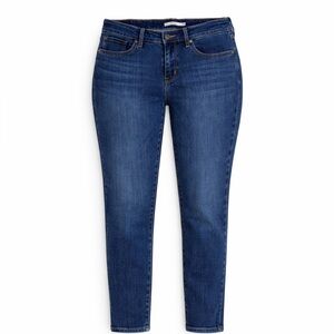 Levi’s 711 Skinny Blue Denim Jeans Womens Size 30